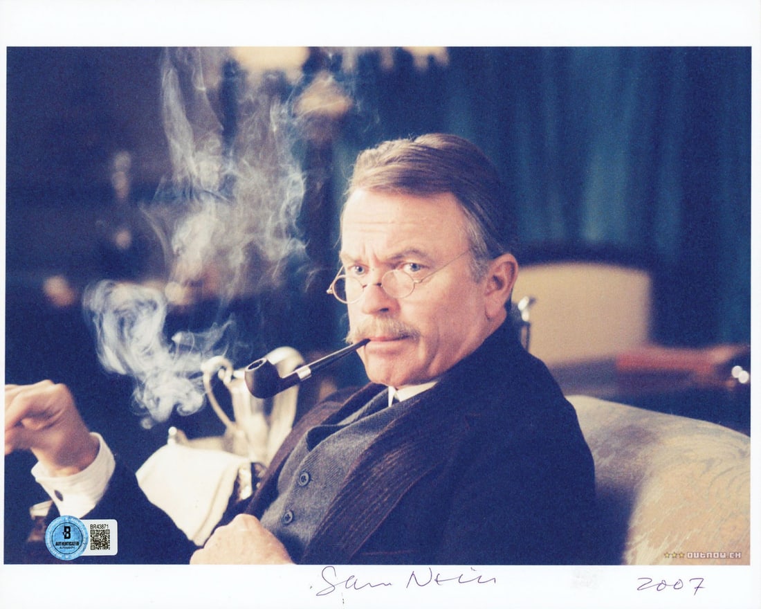 Sam Neill Signed Peaky Blinders Photo 8.5x11 BAS Authenticated 2007 (1 of 1)