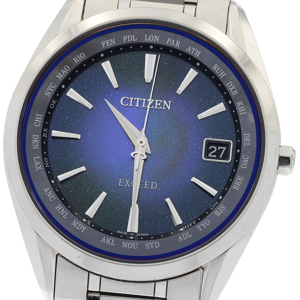 Citizen Exceed Solar Date Men's Wristwatch CB1150-75L H147-A1CT201 (1 of 7)