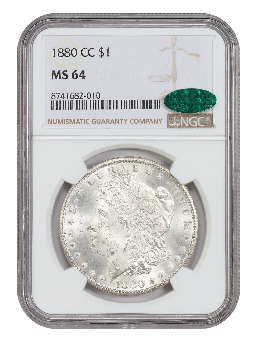 1880 Carson City Morgan Dollar NGC MS64 CAC Approved (1 of 4)