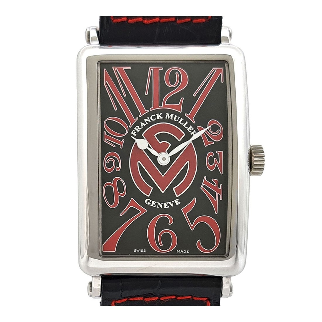 Franck Muller Long Island quartz steel leather limited edition watch (1 of 9)