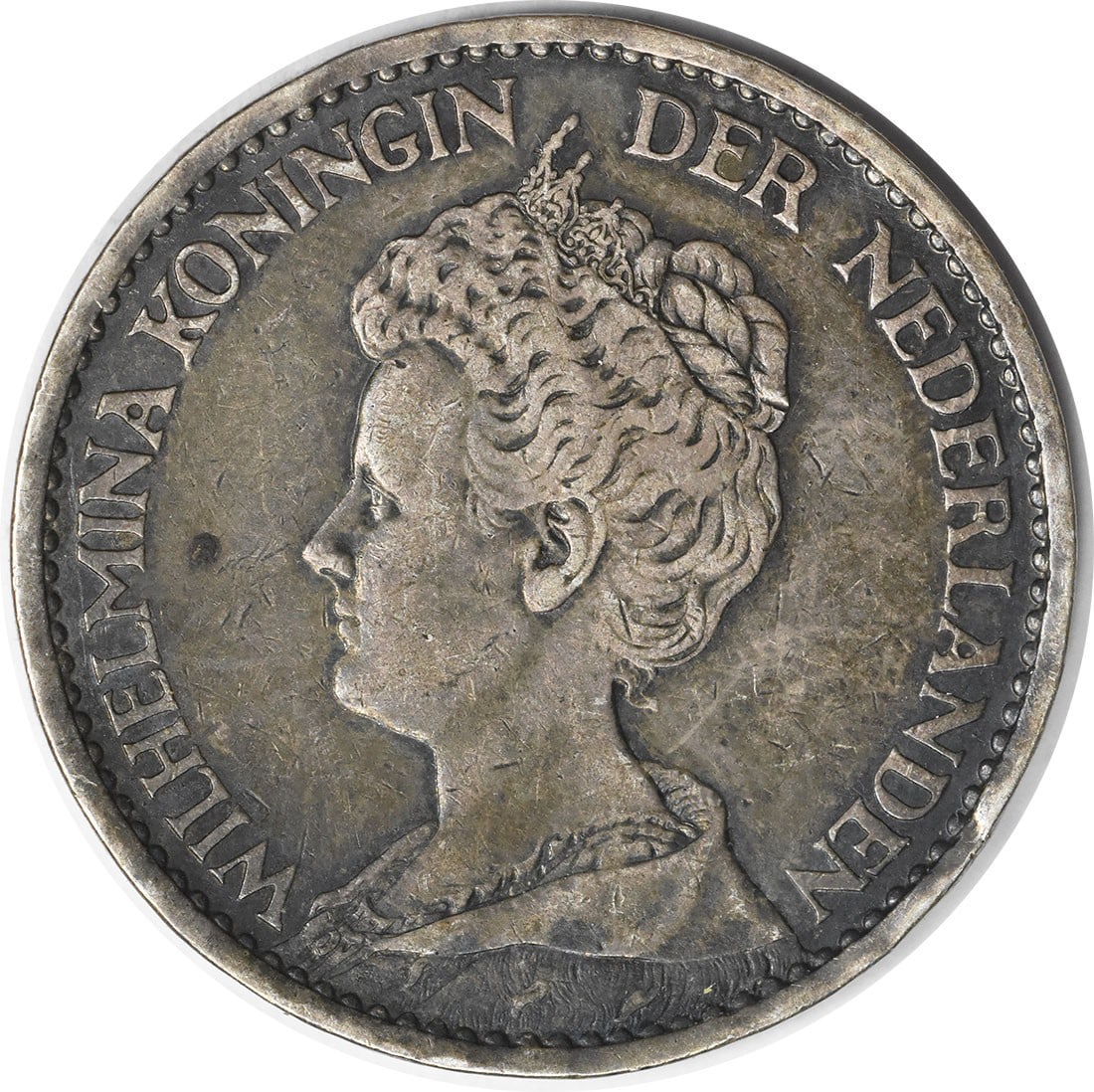 1911 Netherlands 1 Gulden KM148 Silver Coin Uncertified (1 of 2)