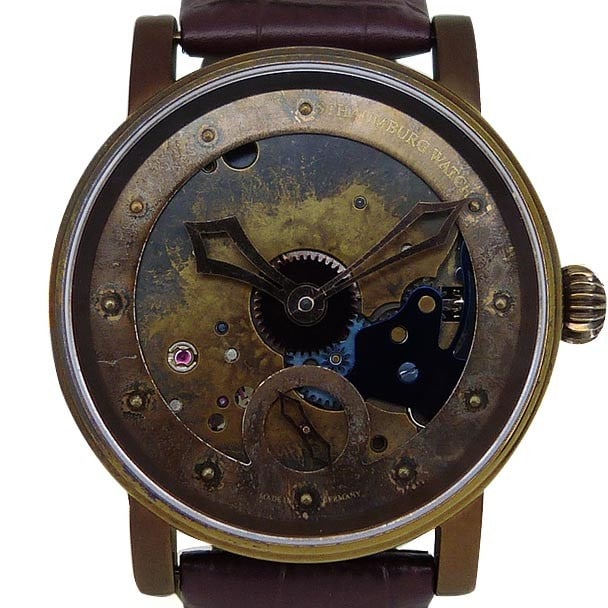 Mens Wristwatch by Schaumburg Unikatorium Steampunk (1 of 8)