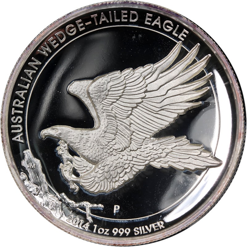 Australia 1 Oz Silver Wedge Tailed Eagle PCGS PR69 DCAM 2014 (1 of 5)