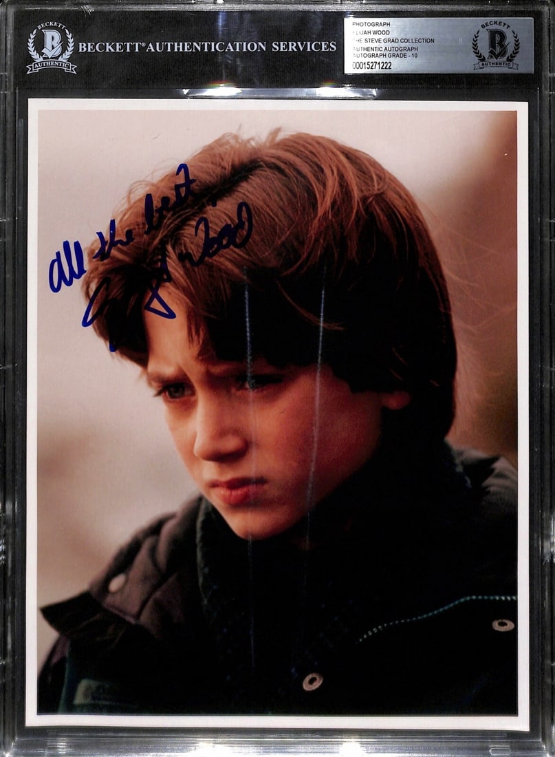 Elijah Wood Signed 8x10 Photo Frodo Baggins Beckett 10 (1 of 1)