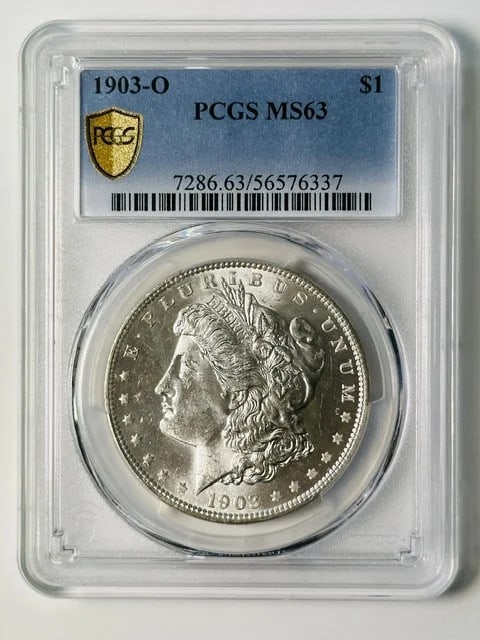 PCGS MS-63 1903-O Morgan Silver Dollar USA (1 of 3)