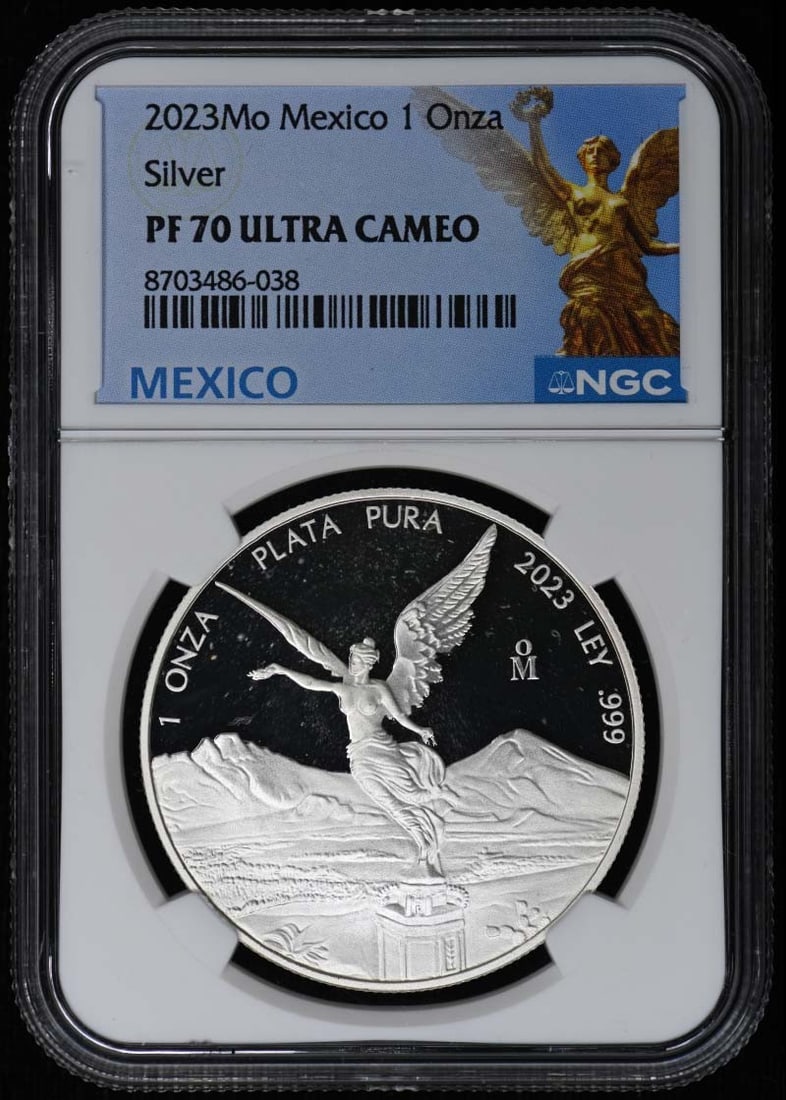 2023 Mexico Silver Libertad 5 Coin NGC PR70DCAM (1 of 9)
