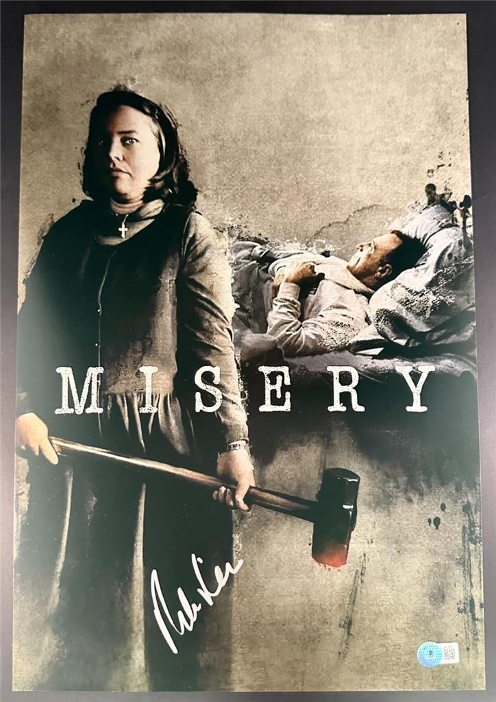 Rob Reiner Autographed 12x18 Misery Photograph Beckett Authenticated (1 of 3)