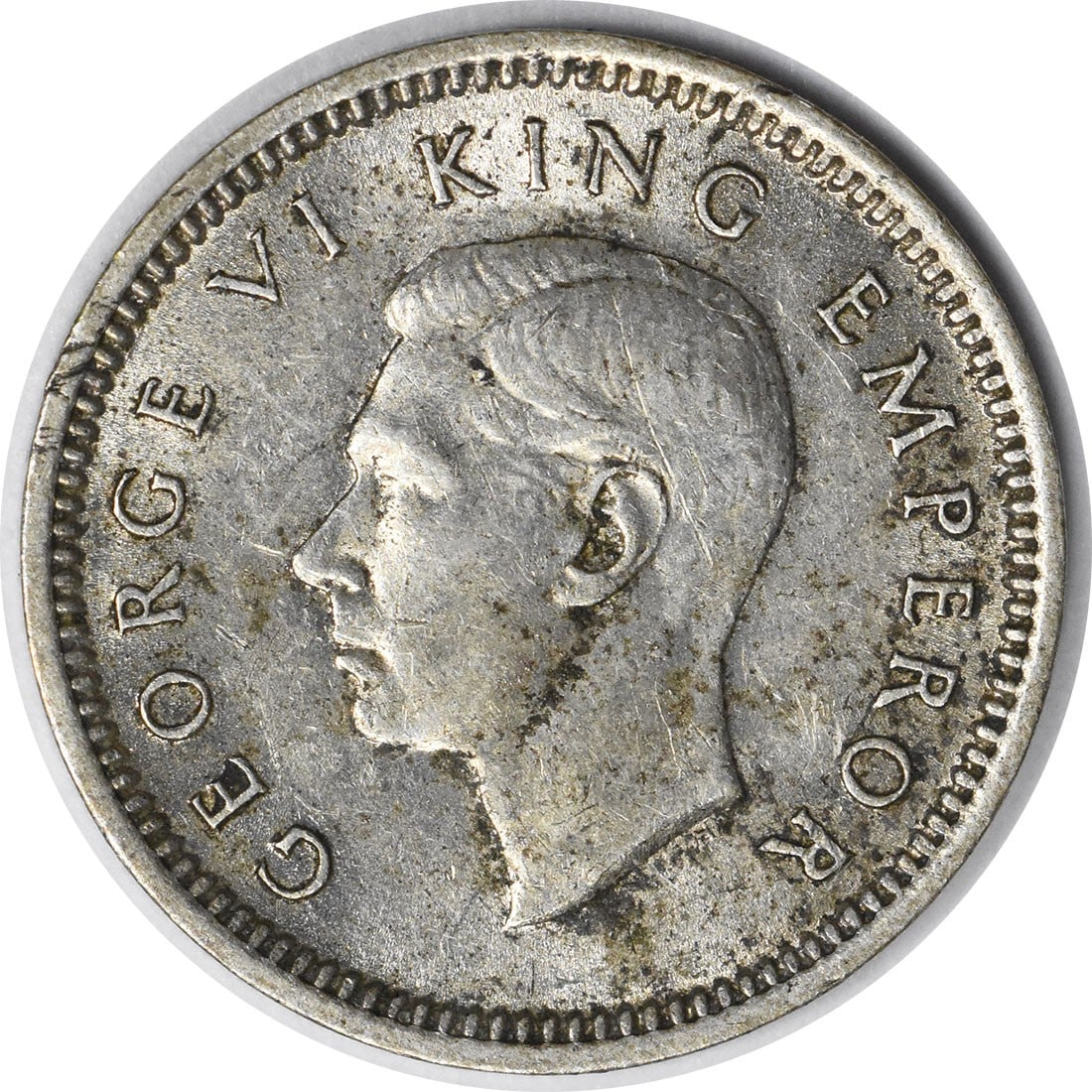 Uncirculated 1942 New Zealand One Shilling Coin BU Grade (1 of 2)