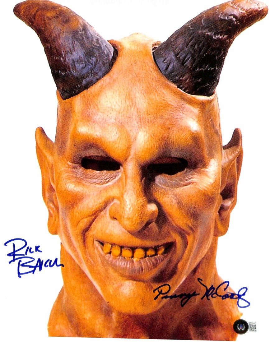 Star Wars Cantina 11x14 Photo Signed by Rick Baker and Penny McCarthy Beckett: Star Wars Cantina 11x14 Photo Signed by Rick Baker and Penny McCarthy Beckett This 11x14 photograph features authentic signatures from Rick Baker, the renowned makeup artist for the original Star Wars