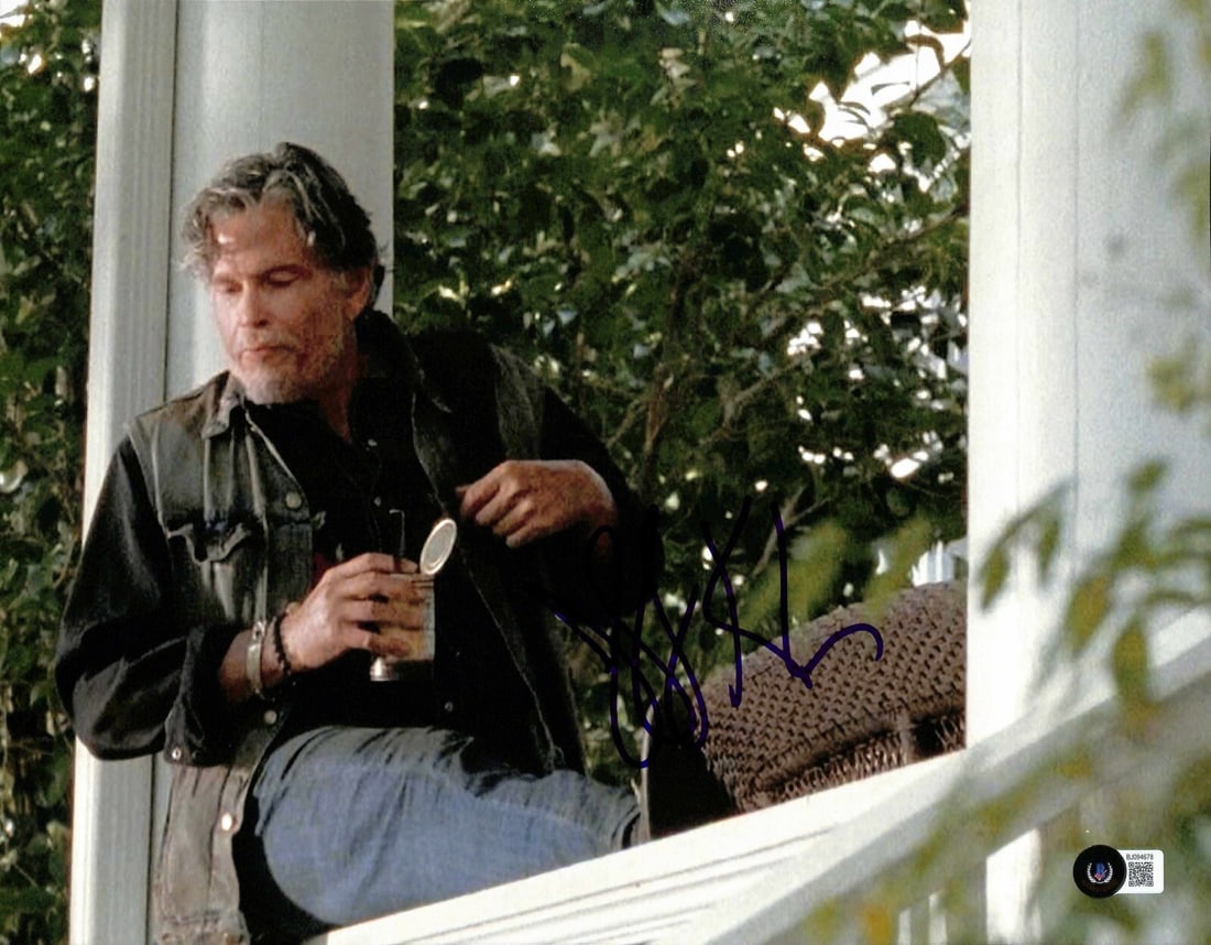 11x14 Photo Signed by Jeff Kober as Joe The Walking Dead Beckett Authenticated (1 of 1)