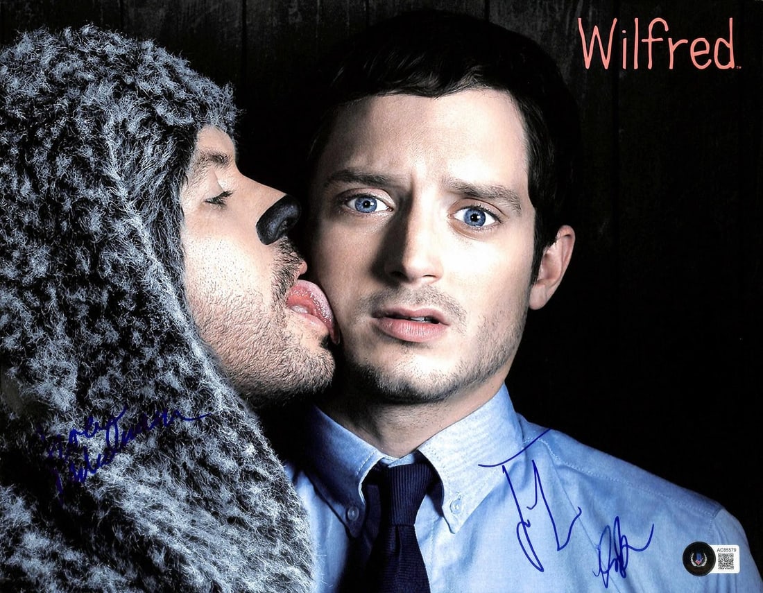 Wilfred cast signed 11x14 photo Beckett authenticated (1 of 1)