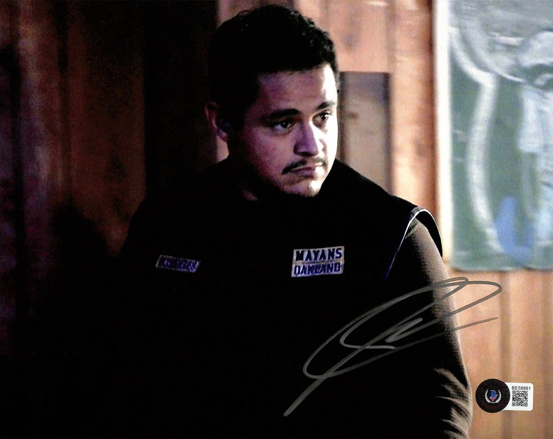 Jesse Garcia Rafi Sons of Anarchy Signed 8x10 Photo Beckett Certified (1 of 1)