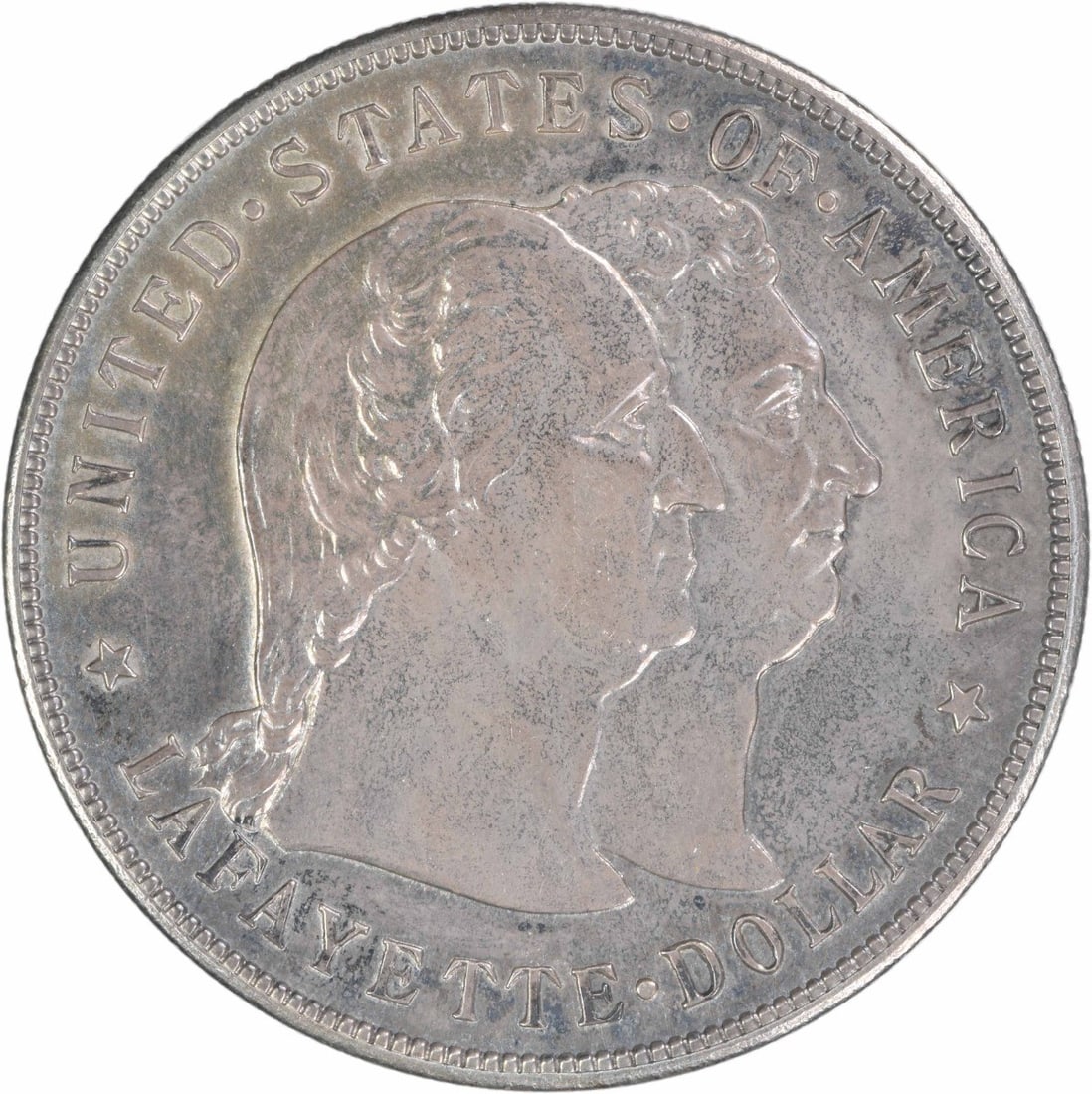 1900 Commemorative Silver Dollar Lafayette AU Uncertified Philadelphia Mint (1 of 2)