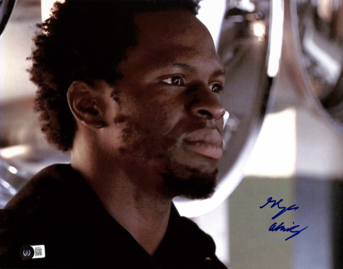 Autographed 11x14 Photo Gbenga Akinnagbe Chris Partlow The Wire Beckett Authenticated (1 of 1)