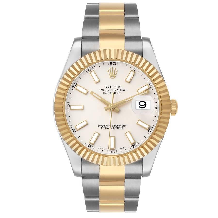 Rolex 116333 Datejust II mens watch with ivory dial (1 of 7)