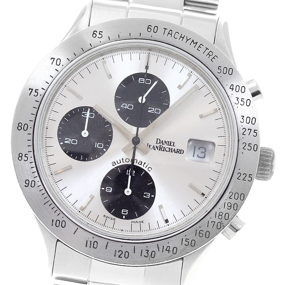 Daniel JeanRichard Men's Date Chronograph Wristwatch 10009 (1 of 6)