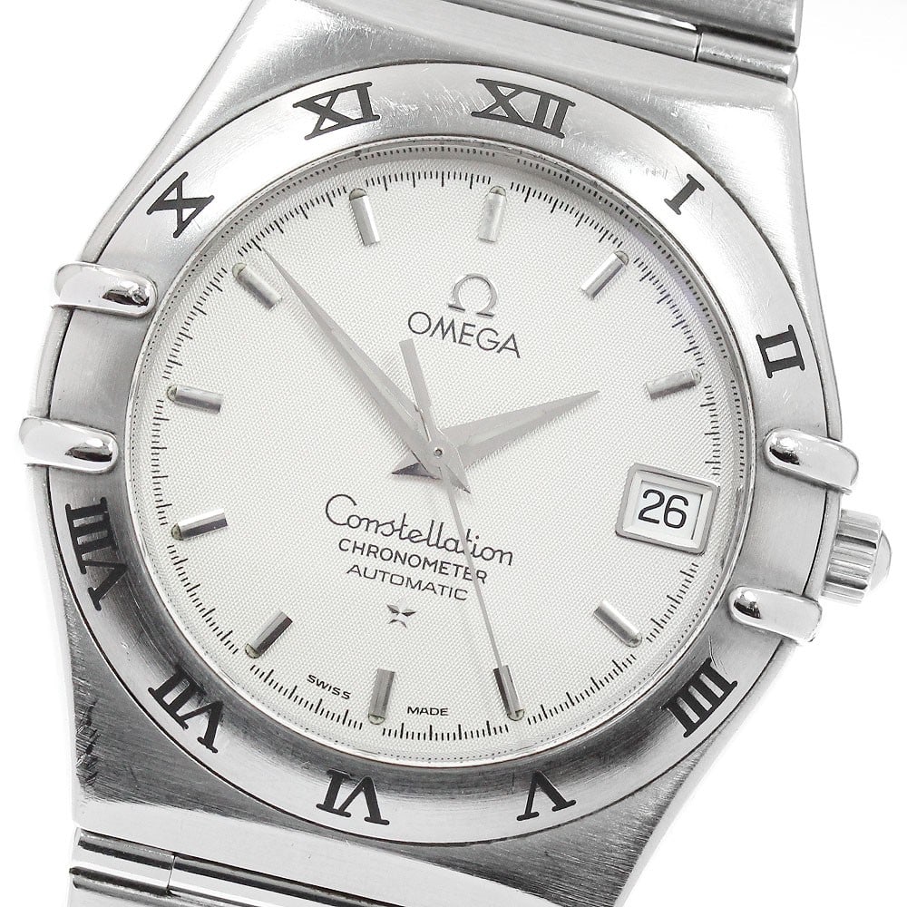 Omega Constellation Chronometer Date Men's Wristwatch 1502.30: Omega Constellation Chronometer Date Men's Wristwatch 1502.30 This is an OMEGA Constellation Date Chronometer wristwatch designed for men. Made in Switzerland, this pre-owned timepiece offers reliable
