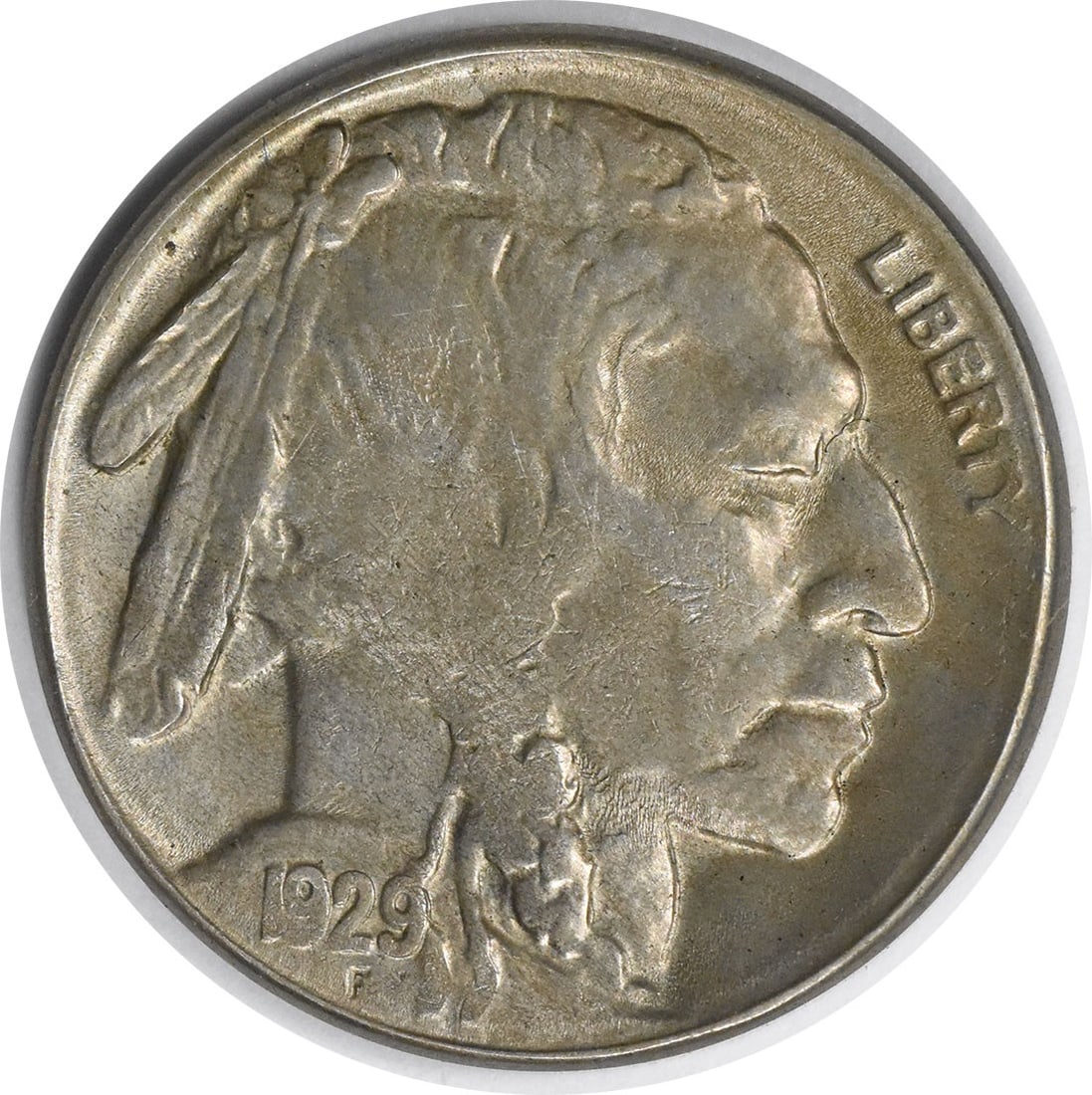 1929-S/S Buffalo Nickel RPM1 Choice BU Uncertified 5C (1 of 2)