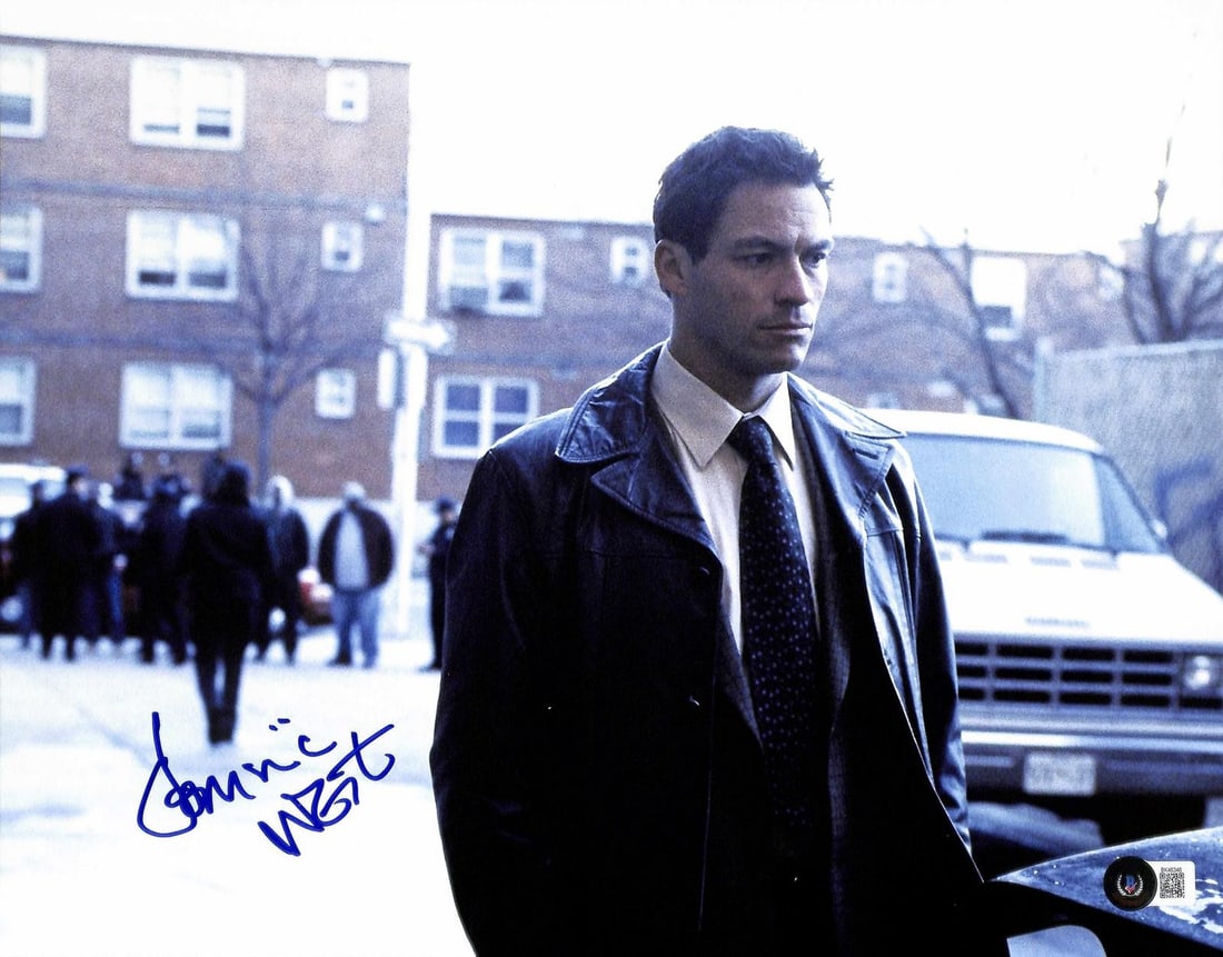 Dominic West signed 11x14 TV drama photo Beckett authenticated (1 of 1)