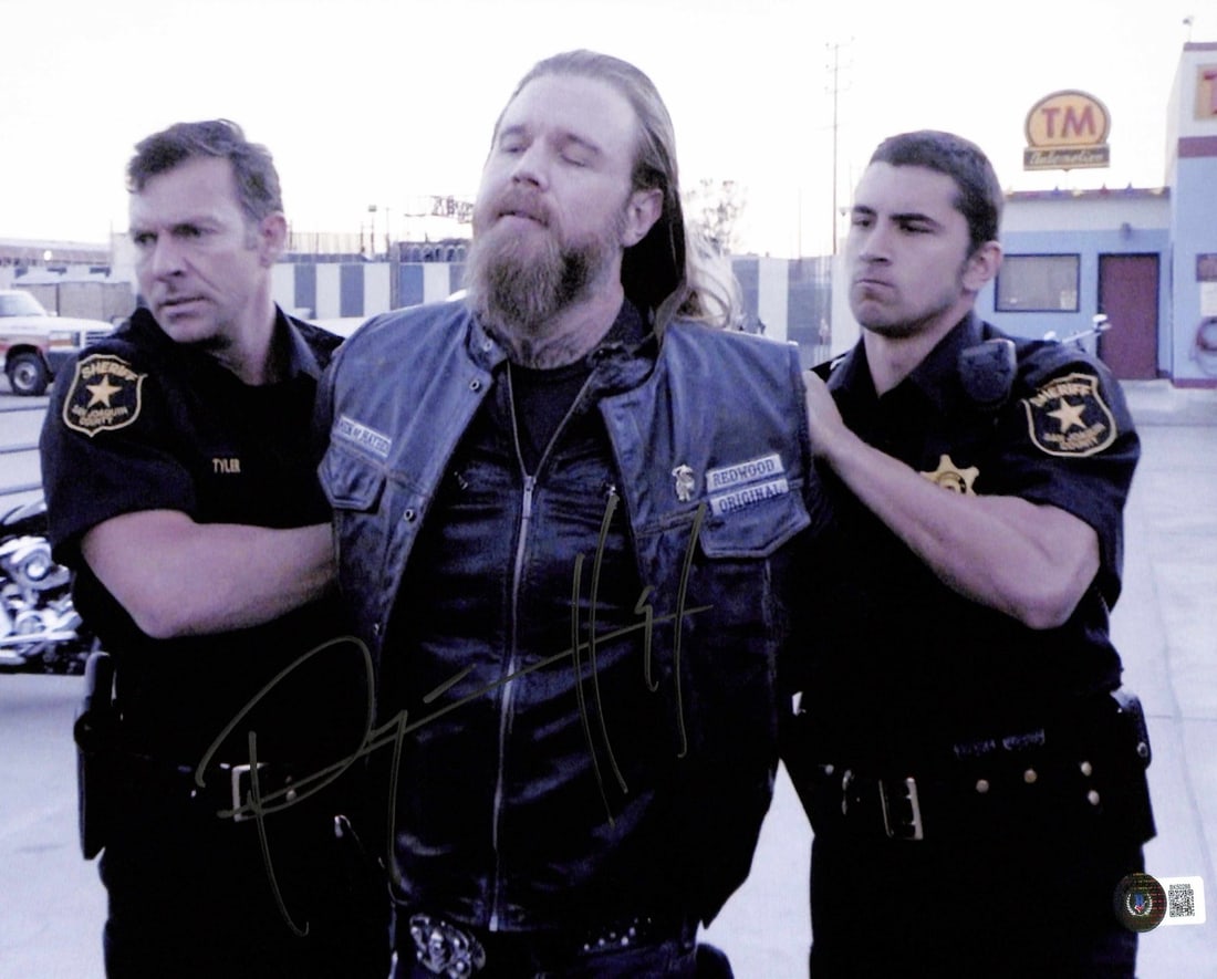 Ryan Hurst Signed 11x14 Photo Opie Winston Sons of Anarchy Beckett Authenticated (1 of 1)