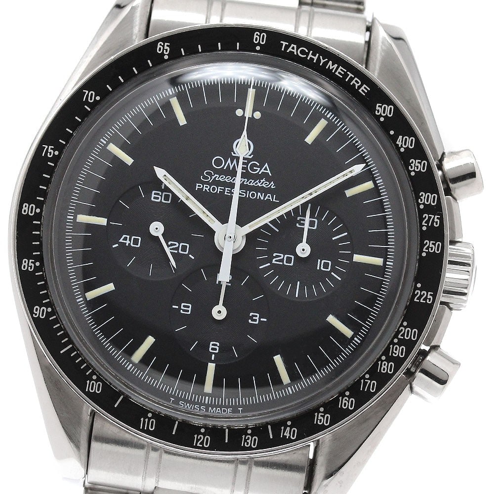 OMEGA Speedmaster Professional Moonwatch Cal 861 ST145.022 Japan: OMEGA Speedmaster Professional Moonwatch Cal 861 ST145.022 Japan This is an OMEGA Speedmaster Professional Moonwatch, model 3590.50/ST145.022, featuring the Caliber 861 movement. This Swiss-made wrist