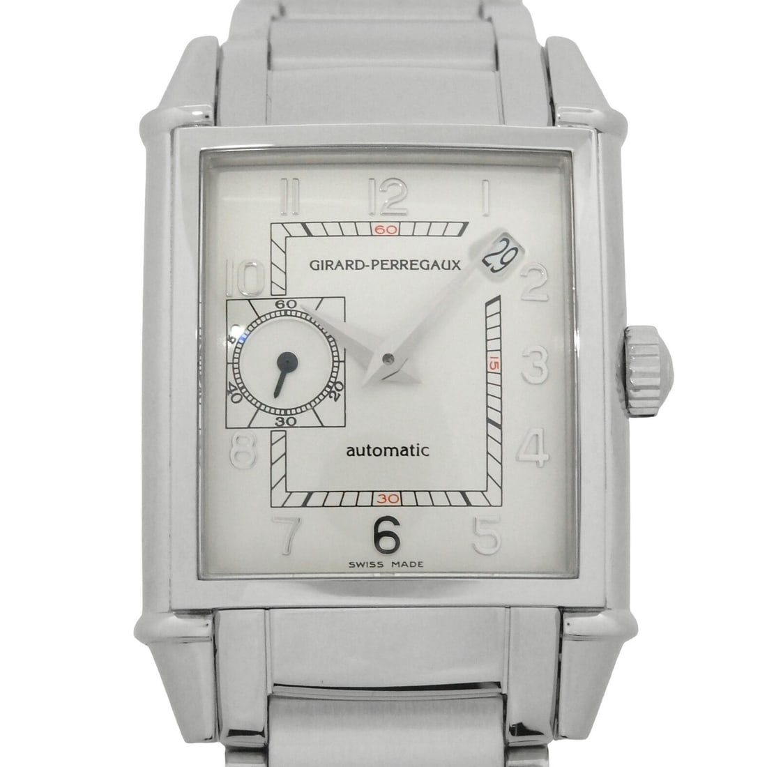 Girard-Perregaux Men's Wristwatch Vintage 1945 Ref. 25932: Girard-Perregaux Men's Wristwatch Vintage 1945 Ref. 25932 This is a Girard-Perregaux Vintage 1945 Ref. 25932 men's wristwatch. Crafted in Switzerland, this pre-owned timepiece offers classic style and