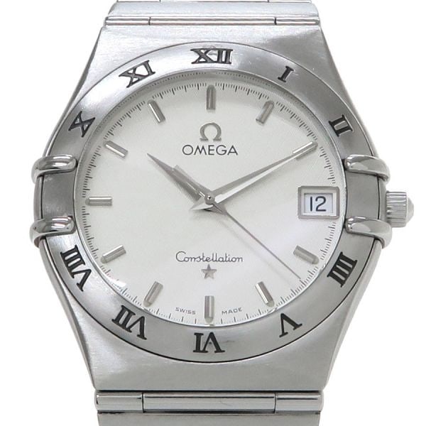 Omega Constellation 34mm Quartz Stainless Steel Men's Watch 1512.30: Omega Constellation 34mm Quartz Stainless Steel Men's Watch 1512.30 This Omega Constellation LM 1512.30 men's wristwatch features a 34mm stainless steel case and bracelet, showcasing the refined and e
