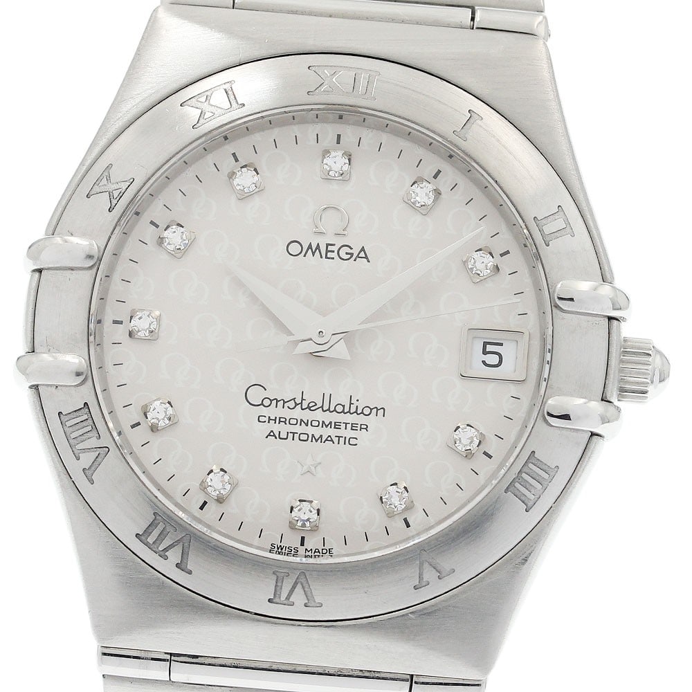 OMEGA Constellation 1504.35 50th Anniversary Mens Date Wristwatch: OMEGA Constellation 1504.35 50th Anniversary Mens Date Wristwatch OMEGA Constellation 50th Anniversary Date men's wristwatch, pre-owned and made in Switzerland. The watch is identified as model 1504.3