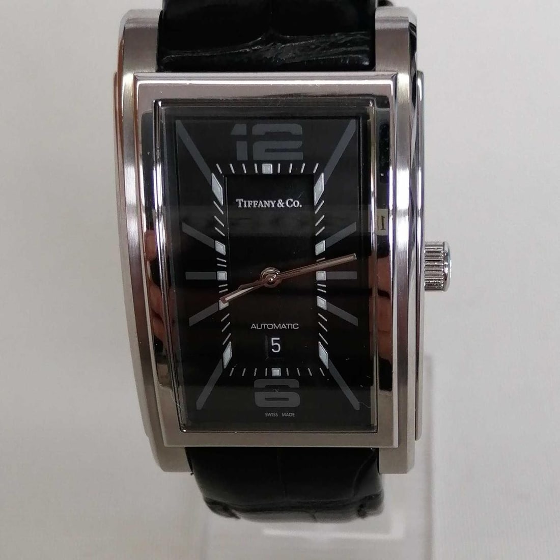 TIFFANY&Co. Z0031.68.10A10A70A Grand Automatic Unisex Wristwatch: TIFFANY&Co. Z0031.68.10A10A70A Grand Automatic Unisex Wristwatch Pre-owned Tiffany & Co. Grand Automatic unisex wristwatch. Swiss-made and presented as a wristwatch in pre-owned condition. Specificati