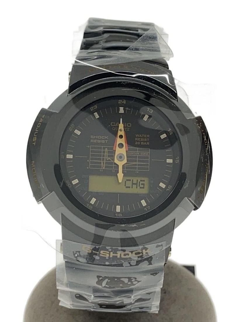 CASIO PORTER G-SHOCK AWM-500GC-1AJR Stainless Steel Men's Watch: CASIO PORTER G-SHOCK AWM-500GC-1AJR Stainless Steel Men's Watch This CASIO x PORTER G-SHOCK AWM-500GC-1AJR men's wristwatch features a durable stainless steel construction with a sleek black finish. M