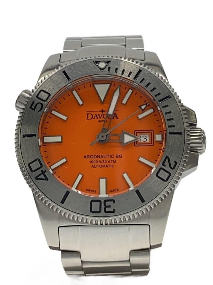 Argonautic Coral Divers 161.527 DAVOSA stainless steel men's watch: Argonautic Coral Divers 161.527 DAVOSA stainless steel men's watch This DAVOSA Argonautic Divers 161.527 is a men's automatic wristwatch featuring a stainless steel case and band. Designed in a diver 