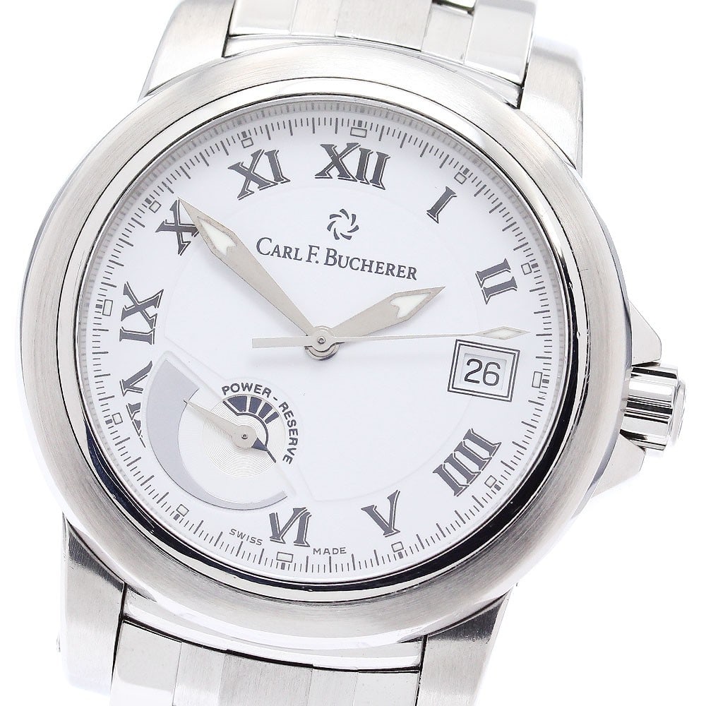 Men's Wristwatch CARL F.BUCHERER Patravi Power Reserve Date 00.10616.08.21.21 (1 of 6)