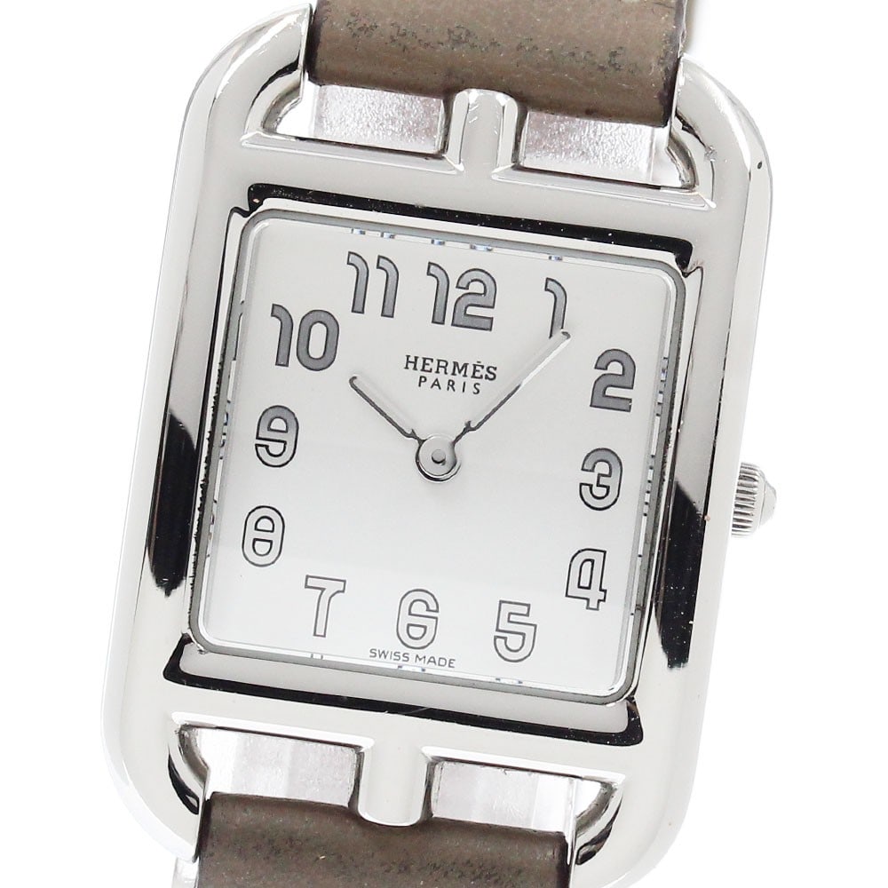HERMES Cape Cod CC1.210a Double Tour Womens Quartz Wristwatch (1 of 7)