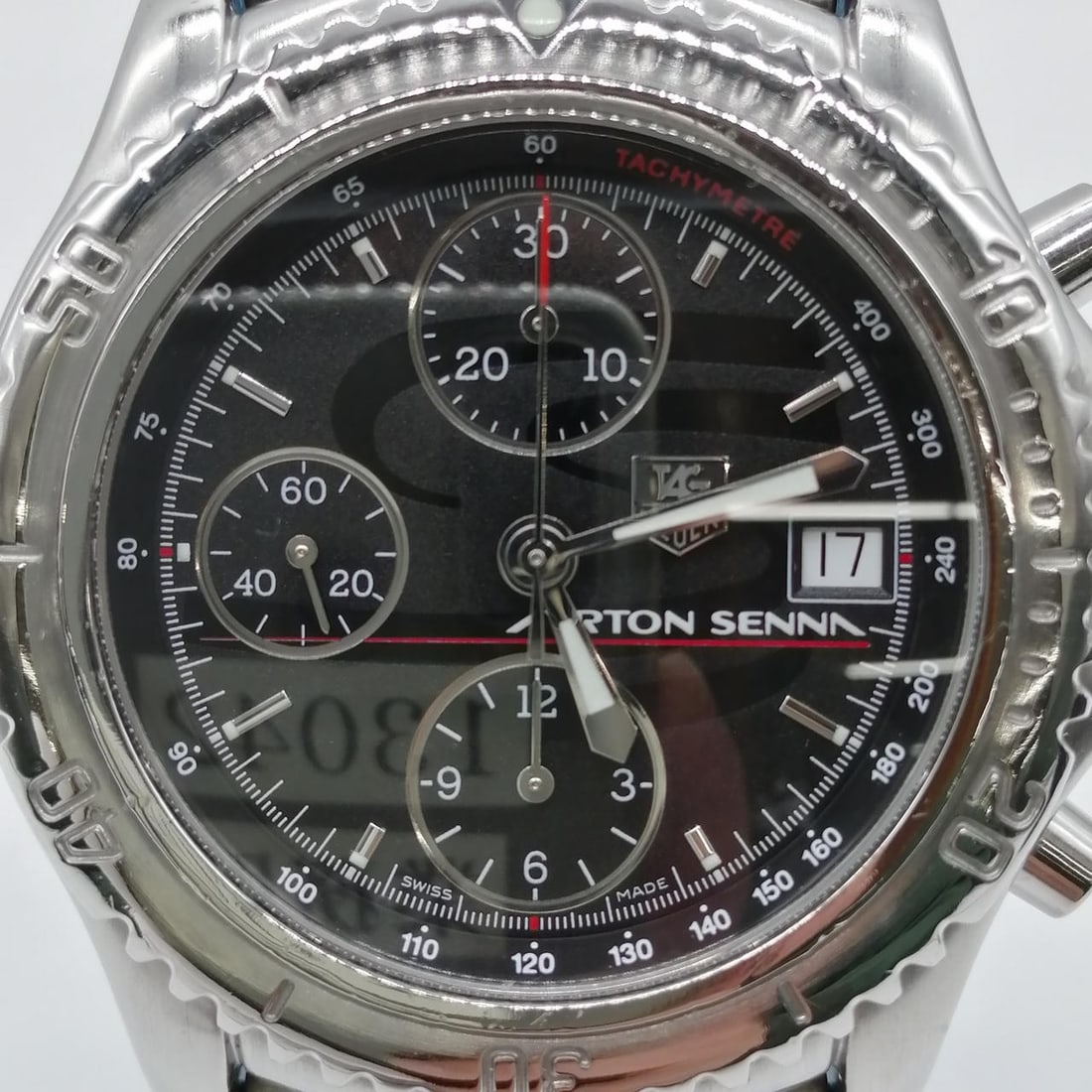 Mens Wristwatch TAG Heuer Link CT2114 Ayrton Senna Limited Edition (1 of 18)