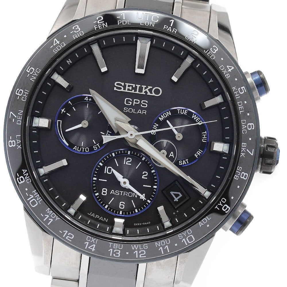 SEIKO Astron 2019 Summer Limited Edition Men's Wristwatch SBXC027: SEIKO Astron 2019 Summer Limited Edition Men's Wristwatch SBXC027 This Seiko SBXC027/5X53-0AN0 Astron is a 2019 Summer Limited Edition men's wristwatch. Crafted in Japan, this pre-owned timepiece offe