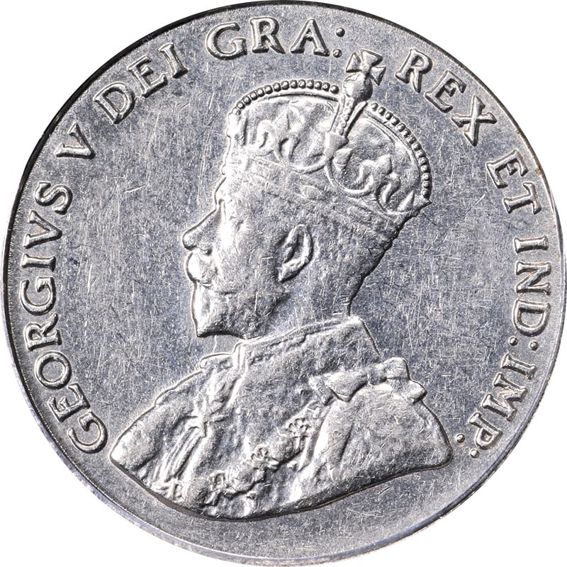 1934 Canada 5 Cents Nickel Coin ICG MS62 KM#29 (1 of 4)