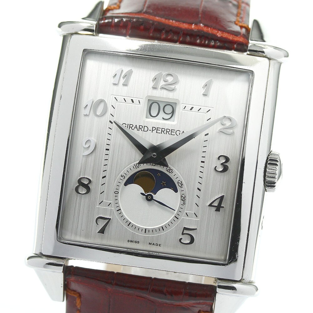 GIRARD PERREGAUX Vintage 1945 XXL Large Date Men's Watch Ref 25882-11-121-BB6B (1 of 7)