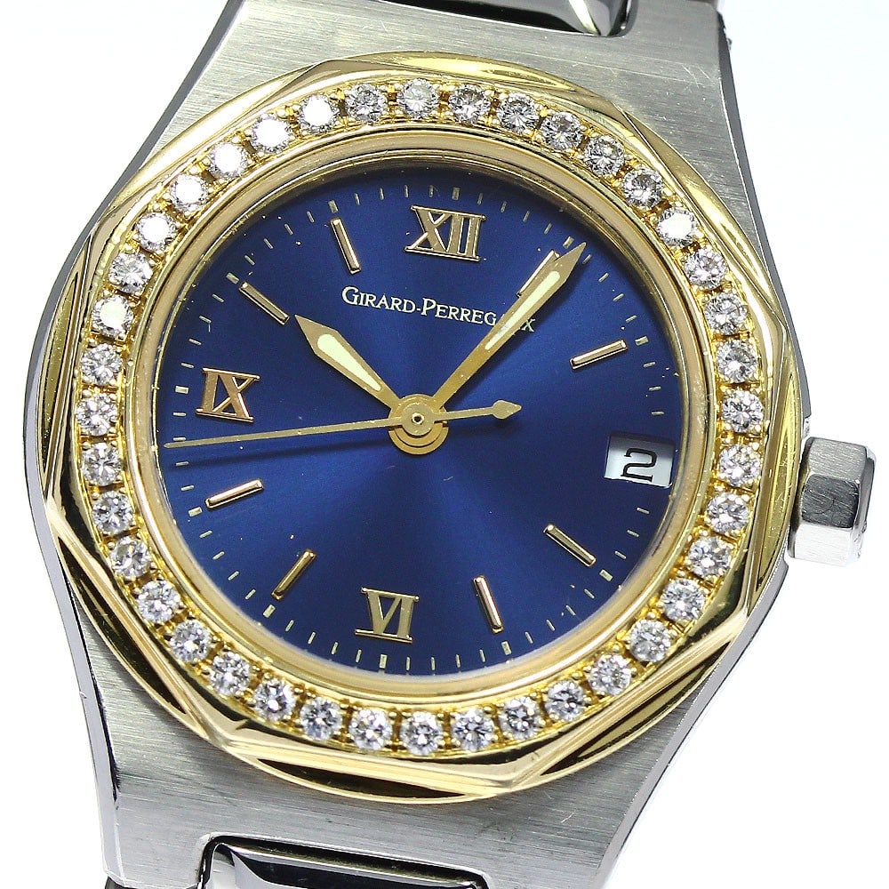 GIRARD PERREGAUX Laureato 8005 Ladies Quartz Date Watch (1 of 6)