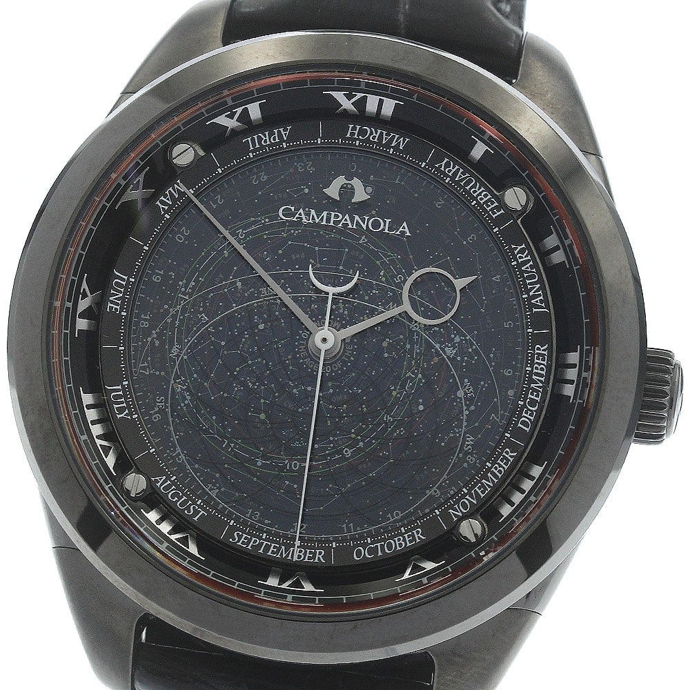 Citizen Campanola Cosmosign Mens Wristwatch AO4014-09E 4398-T023410: Citizen Campanola Cosmosign Mens Wristwatch AO4014-09E 4398-T023410 Pre-owned CITIZEN Campanola Cosmosign men's wristwatch made in Japan. Specifications Brand: CITIZEN Model: AO4014-09E/4398-T023410 C