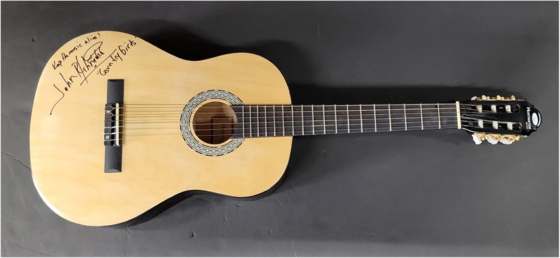 Acoustic Guitar Signed by John Schneider JSA Authenticated Dukes of Hazzard (1 of 4)