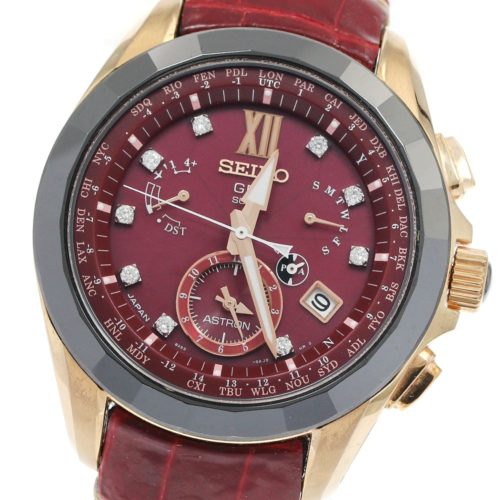 SEIKO Astron SBXB080 8X53-0AM0-2 mens GPS watch limited edition 500: SEIKO Astron SBXB080 8X53-0AM0-2 mens GPS watch limited edition 500 Pre-owned Seiko Astron men's wristwatch, model SBXB080/8X53-0AM0-2. This limited edition piece is numbered as part of a run of 500 a