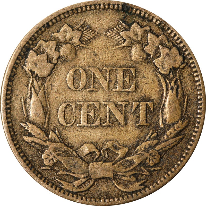 1858 Flying Eagle copper cent - 2