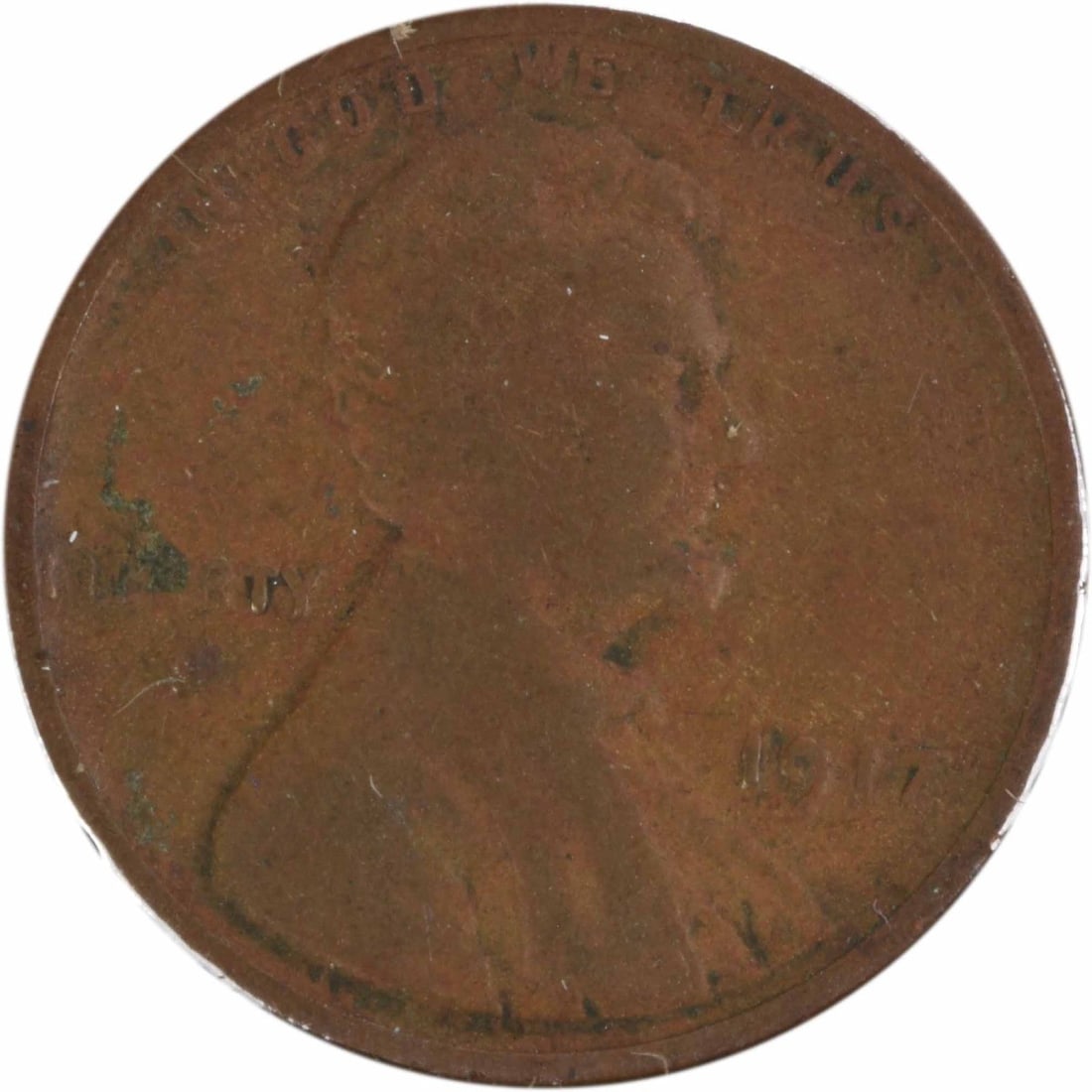 1917 Lincoln Wheat Cent DDO FS-101 Copper Good: 1917 Lincoln Wheat Cent DDO FS-101 Copper Good This is a 1917 Lincoln Wheat Cent featuring the DDO FS-101 variety. The coin is in circulated condition and graded as Good (G). It is composed of copper 