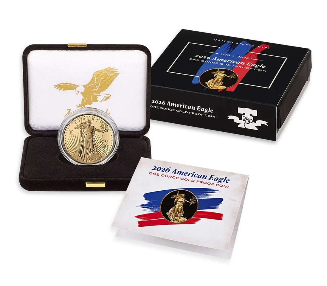 2026 Proof 1 oz Gold American Eagle $50 Bell Privy OGP (1 of 4)