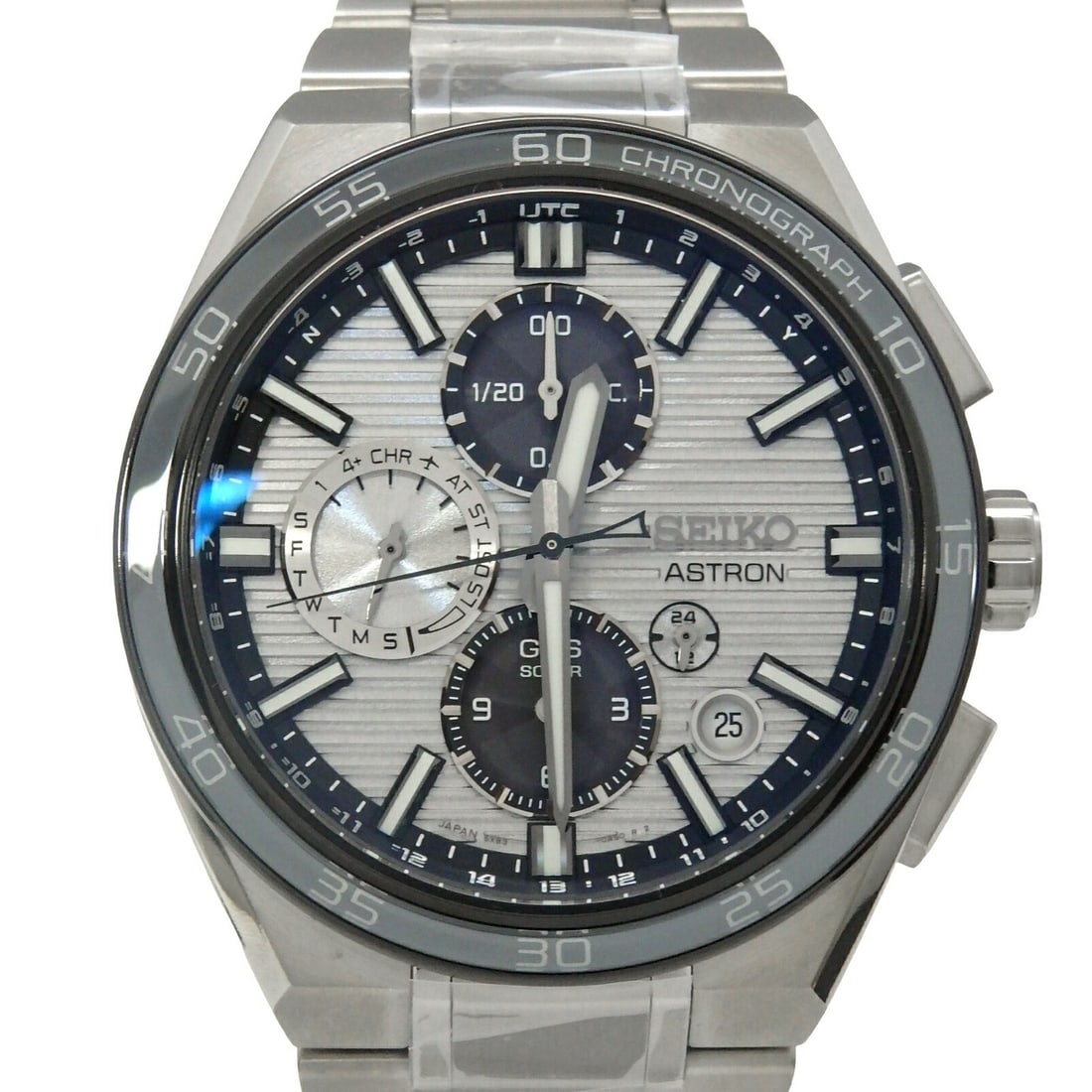Seiko Astron Nextar Solar GPS Men's Wristwatch SBXC177: Seiko Astron Nextar Solar GPS Men's Wristwatch SBXC177 This Seiko Astron Nextar SBXC177 5X83 is a men's solar-powered GPS wristwatch. Crafted in Japan, it features advanced technology for precise time