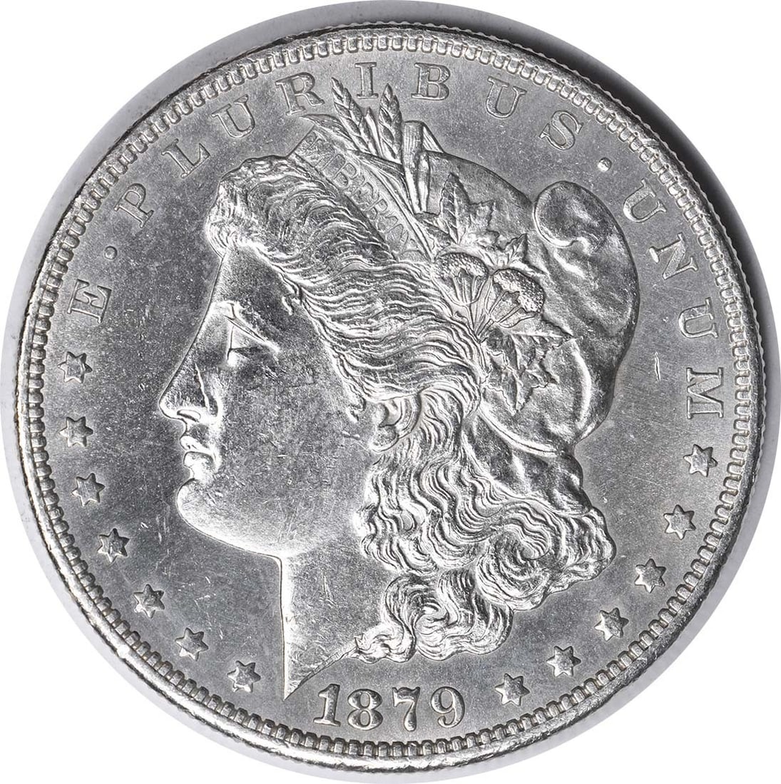 BU 1879-S Morgan Dollar VAM 52 Silver Coin Reverse of 1878 Uncertified: BU 1879-S Morgan Dollar VAM 52 Silver Coin Reverse of 1878 Uncertified This 1879-S VAM 52 Morgan Silver Dollar features the Reverse of 1878 and is in Brilliant Uncirculated (BU) condition. Struck at t