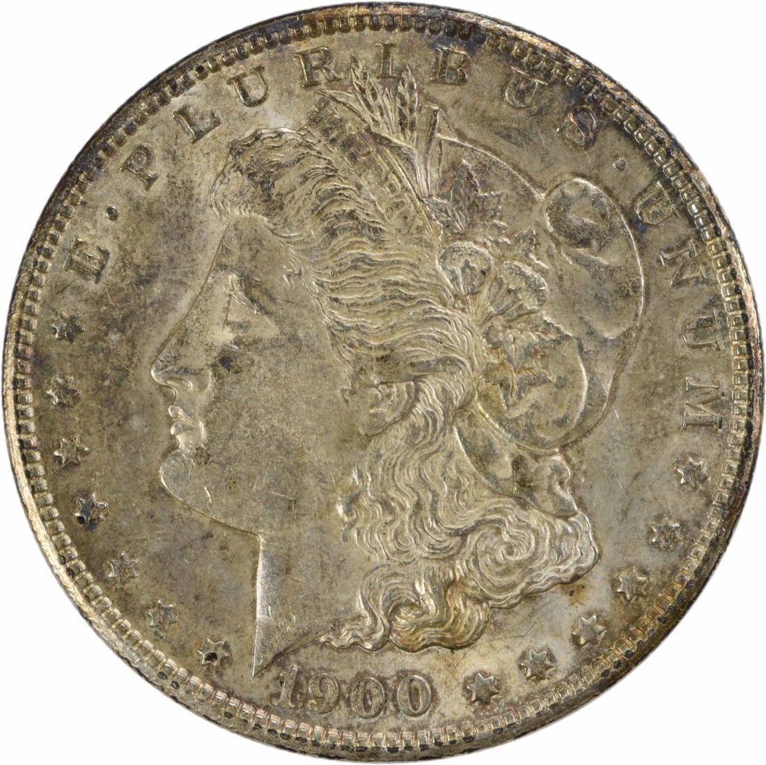 1900-S Morgan Silver Dollar AU Uncertified Coin by George T. Morgan (1 of 2)