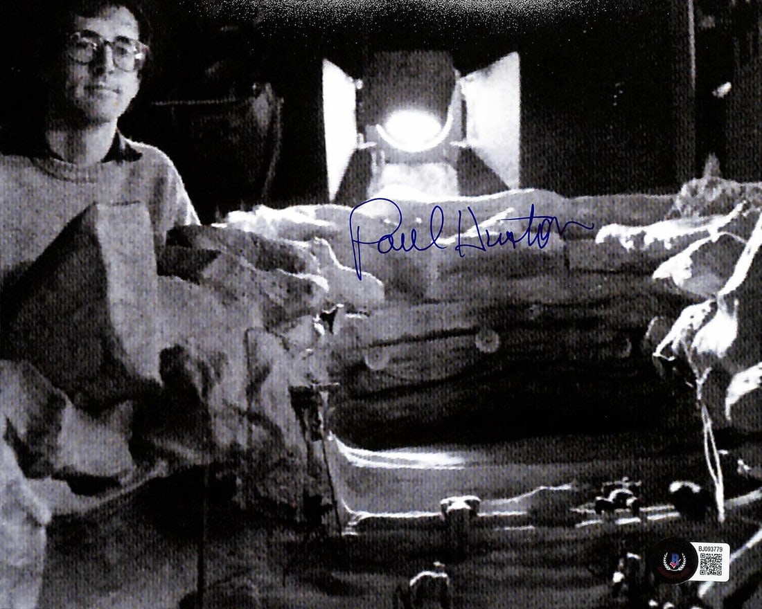 8x10 Indiana Jones behind the scenes photo signed by Paul Huston Beckett (1 of 1)