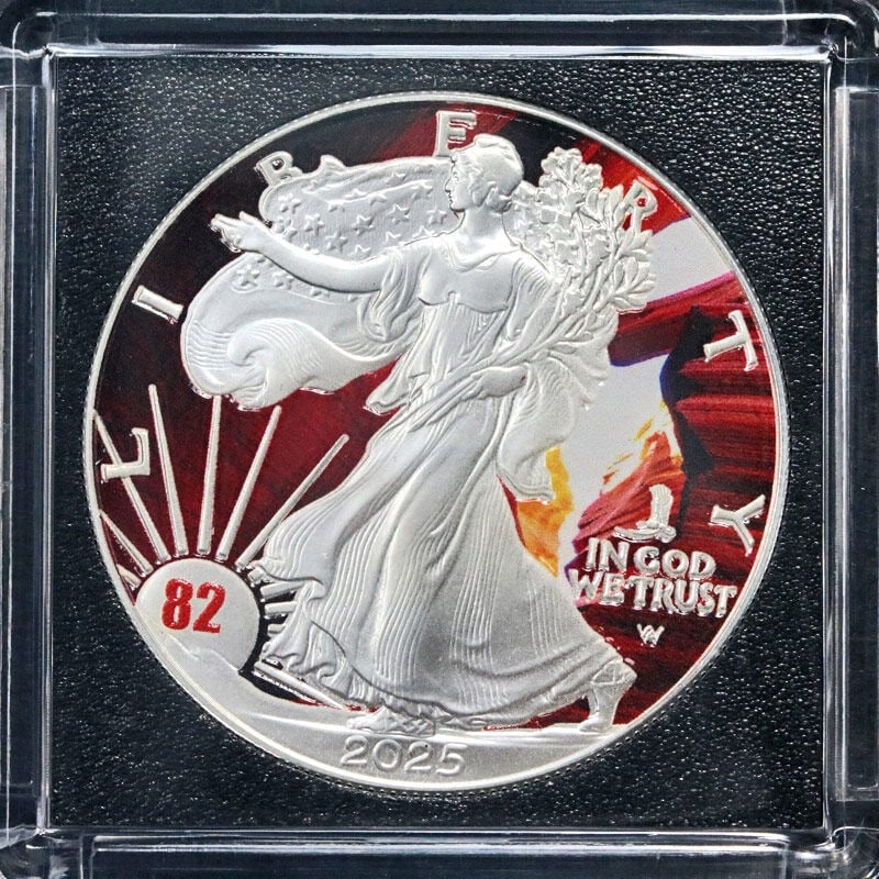 2025 Silver American Eagle Grand Canyon Privy Mark Coin OGP (1 of 3)