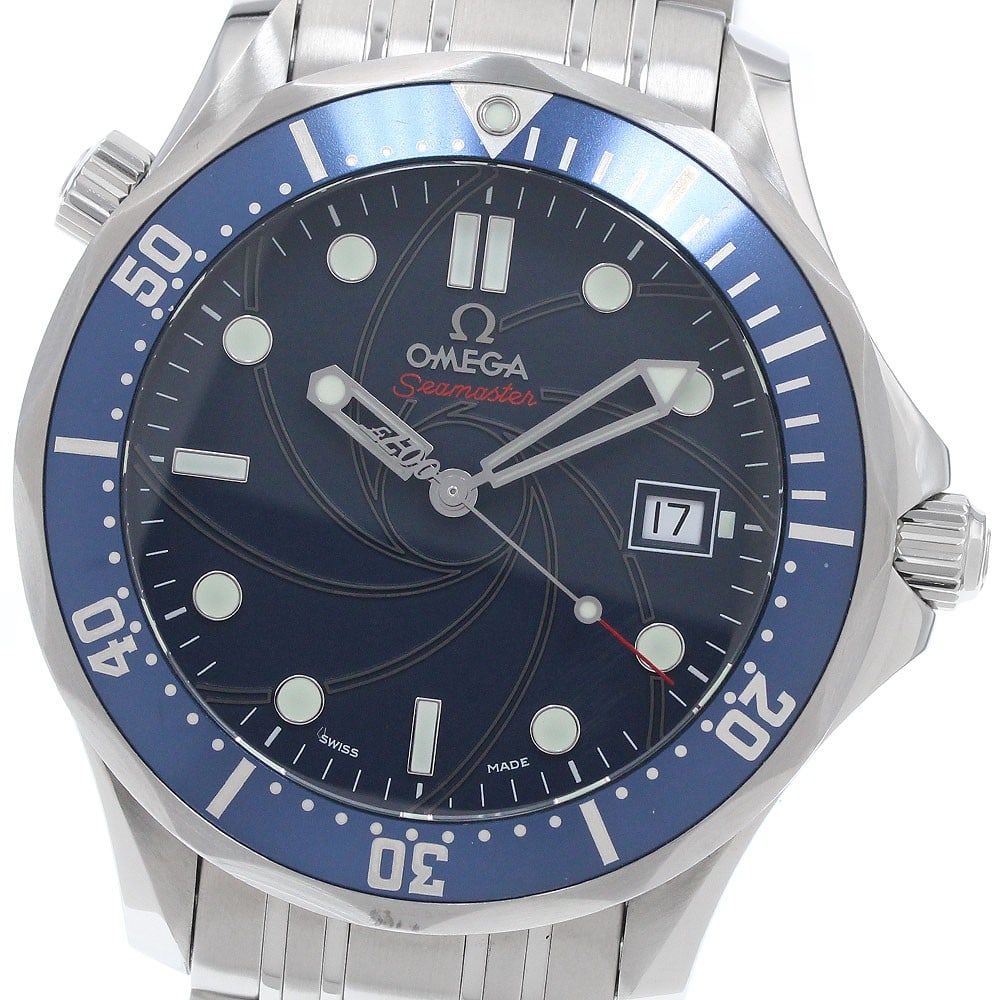 Omega Seamaster 300 2226.80 Co Axial Date Men's Watch: Omega Seamaster 300 2226.80 Co Axial Date Men's Watch This is a pre-owned OMEGA Seamaster 300 007 James Bond Date Co-Axial men's wristwatch. The watch is Swiss-made and designed for men, featuring the